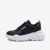 Versace Jeans Couture Black Women's Leather Sneakers - Women