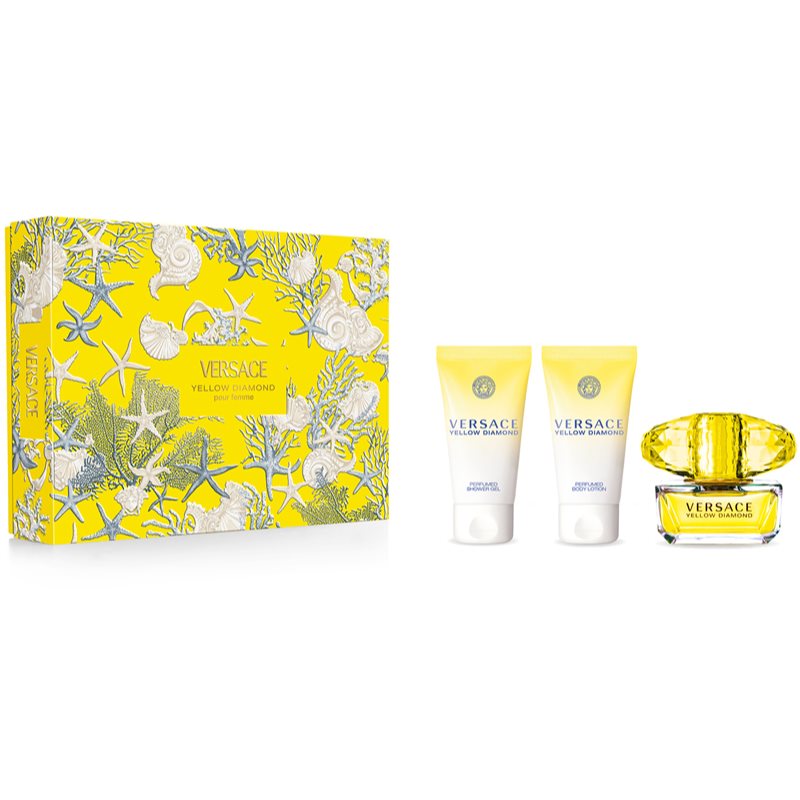 Versace Yellow Diamond ajándékszett hölgyeknek