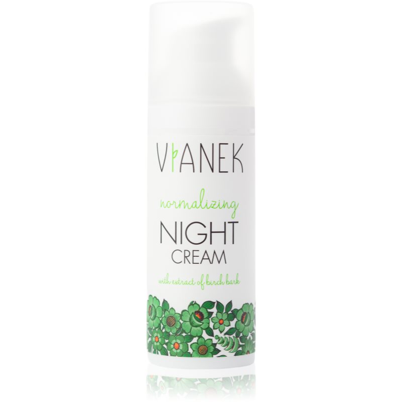 Vianek Normalizing normalizáló éjszakai krém normál és zsíros bőrre 50 ml-Ár