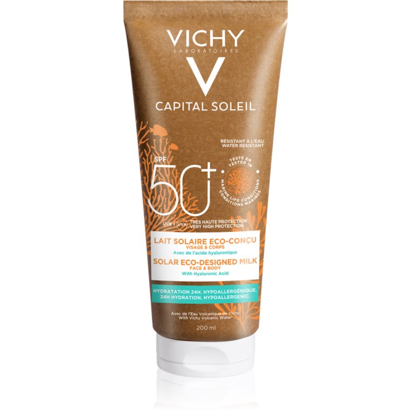 Vichy Capital Soleil Solar Eco-Designed Milk védő tej SPF 50+ 200 ml-Ár