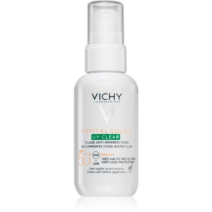 Vichy Capital Soleil UV-Clear ráncellenes ápolás az aknéra hajlamos zsíros bőrre SPF 50+ 40 ml-Ár