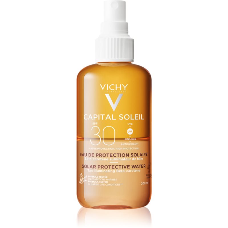 Vichy Capital Soleil védő spray béta-karotinnal SPF 30 200 ml-Ár