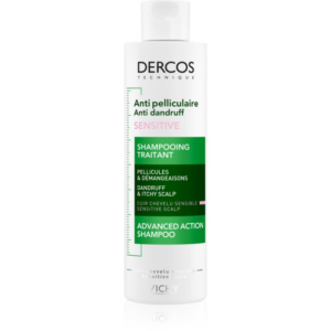 Vichy Dercos Anti-Dandruff Sensitive nyugtató sampon érzékeny bőrre korpásodás ellen 200 ml-Eredeti
