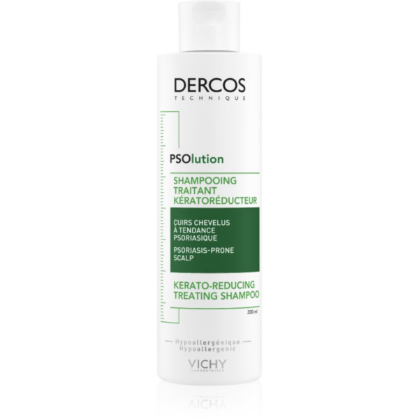 Vichy Dercos PSOlution hipoallergén sampon pikkelysömör ellen 200 ml-Ár
