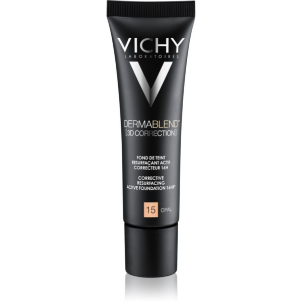 Vichy Dermablend 3D Correction korrekciós bőrsimító alapozó SPF 25 árnyalat 15 Opal 30 ml-Eredeti