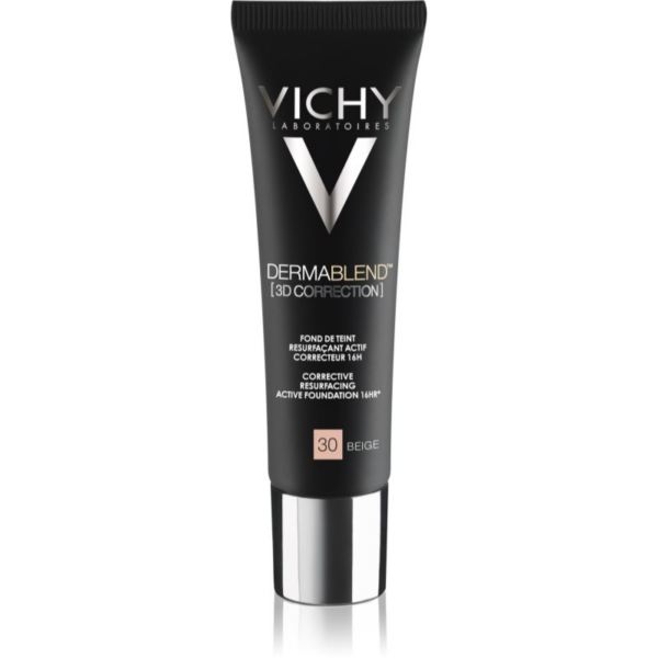 Vichy Dermablend 3D Correction korrekciós bőrsimító alapozó SPF 25 árnyalat 30 Beige 30 ml-Eredeti
