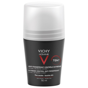Vichy Homme Deodorant golyós dezodor roll-on az erőteljes izzadás ellen 72h 50 ml-Eredeti