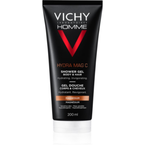 Vichy Homme Hydra-Mag C tusfürdő gél testre és hajra 200 ml-Eredeti