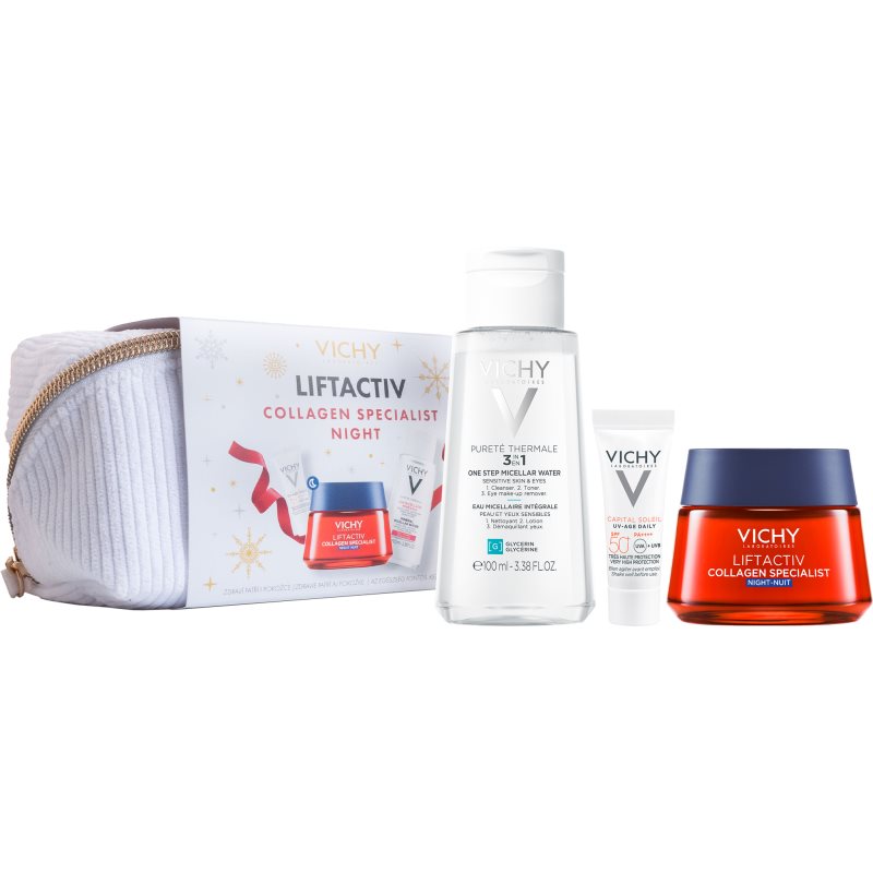 Vichy Liftactiv Collagen Specialist Night ajándékszett érett bőrre-ár