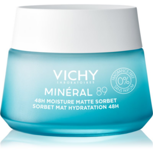 Vichy Minéral 89 Moisture Matte Sorbet szorbet krém kombinált és zsíros bőrre parfümmentes 50 ml