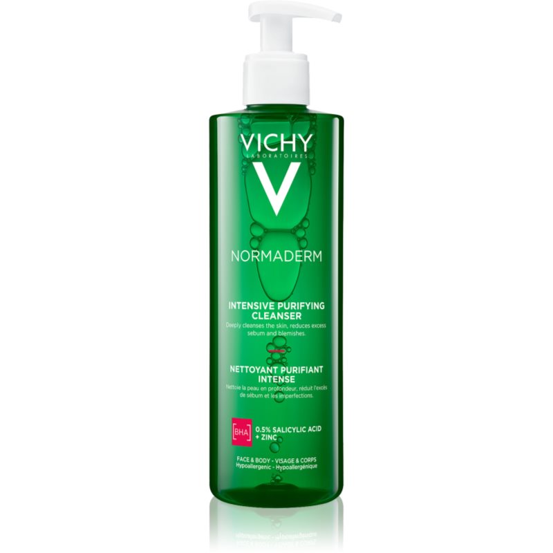 Vichy Normaderm Phytosolution mélyen tisztító gél a pattanásos bőr hibáira 400 ml-Eredeti
