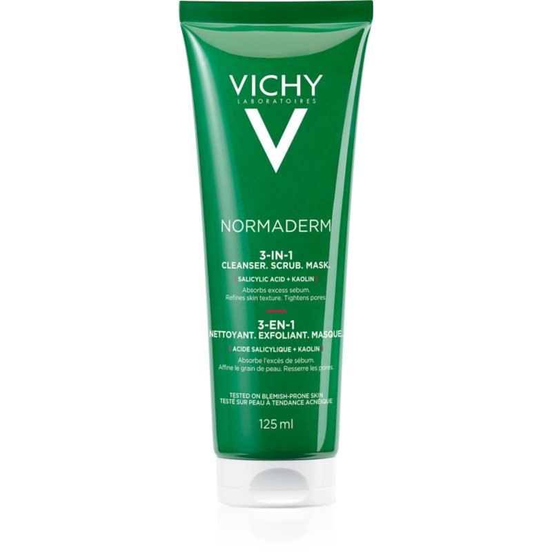 Vichy Normaderm tisztító ápolás zsíros és problémás bőrre 125 ml-Eredeti