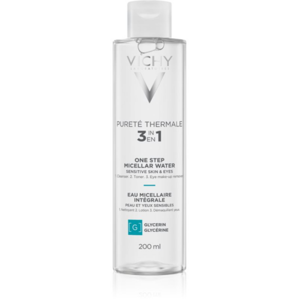 Vichy Pureté Thermale ásványi micelláris víz az érzékeny arcbőrre 200 ml-Eredeti