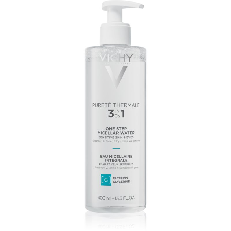 Vichy Pureté Thermale ásványi micelláris víz az érzékeny arcbőrre 400 ml-Eredeti
