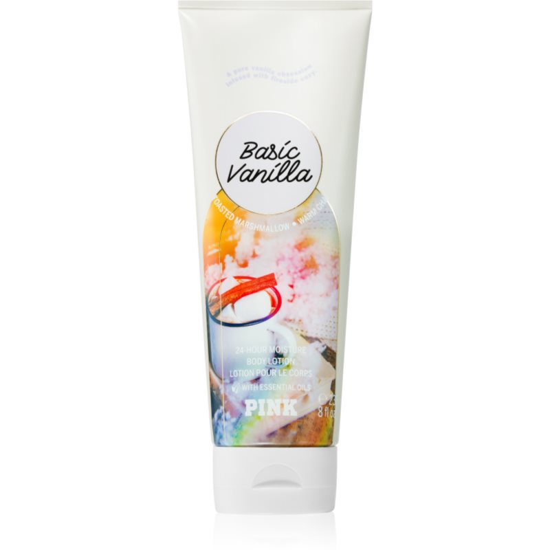 Victoria's Secret PINK Basic Vanilla testápoló tej hölgyeknek 236 ml-Ár