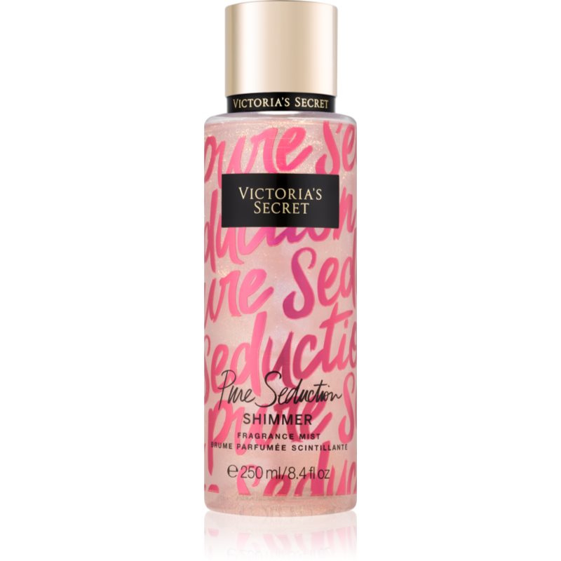 Victoria's Secret Pure Seduction Shimmer testápoló spray csillámporral hölgyeknek 250 ml-Eredeti