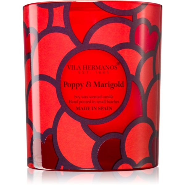 Vila Hermanos 70ths Year Poppy & Marigold illatgyertya 200 g-Ár