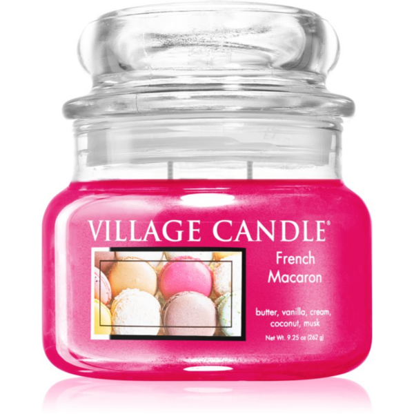 Village Candle French Macaroon illatgyertya (Glass Lid) 262 g-Ár