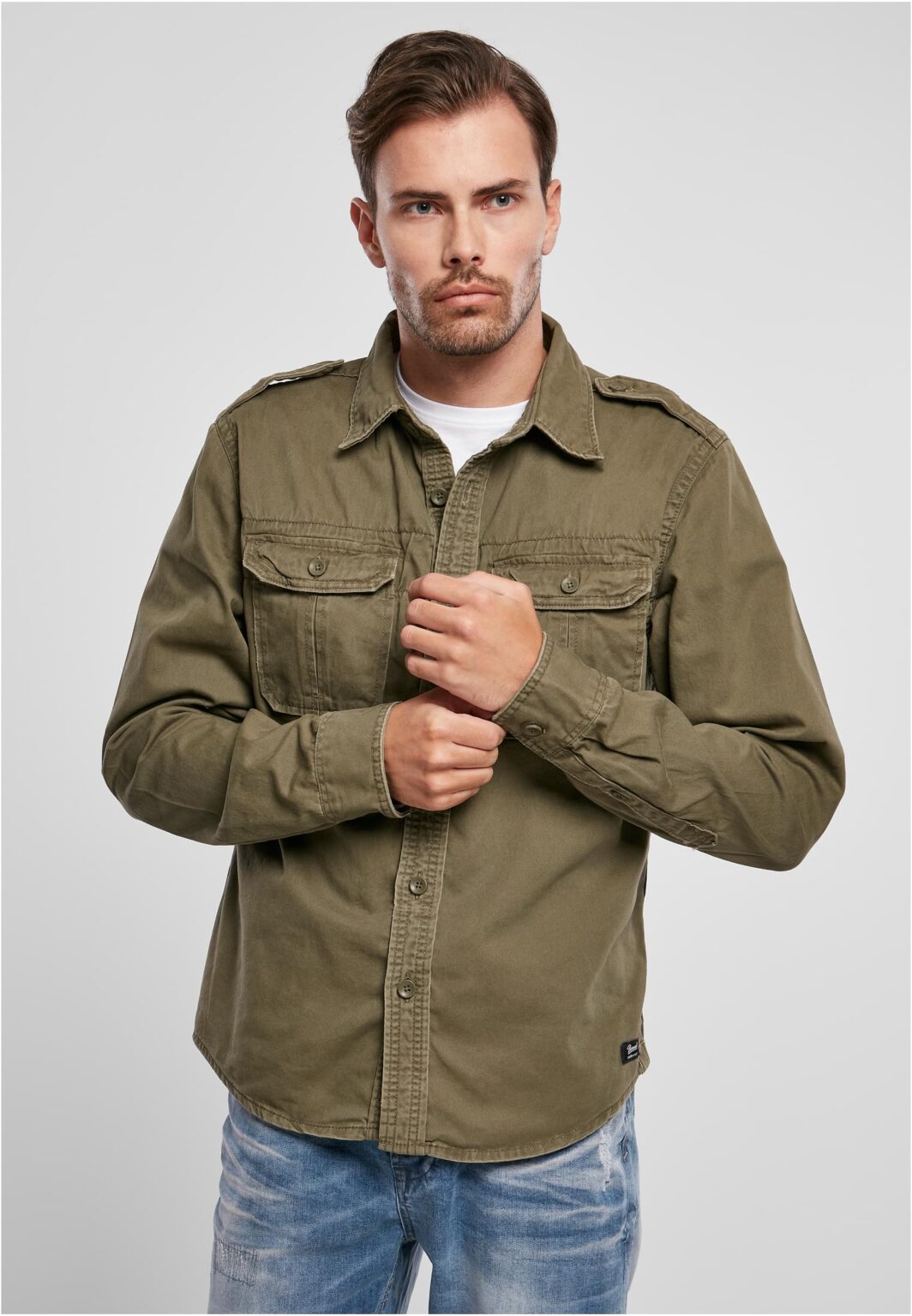 Vintage shirt olive