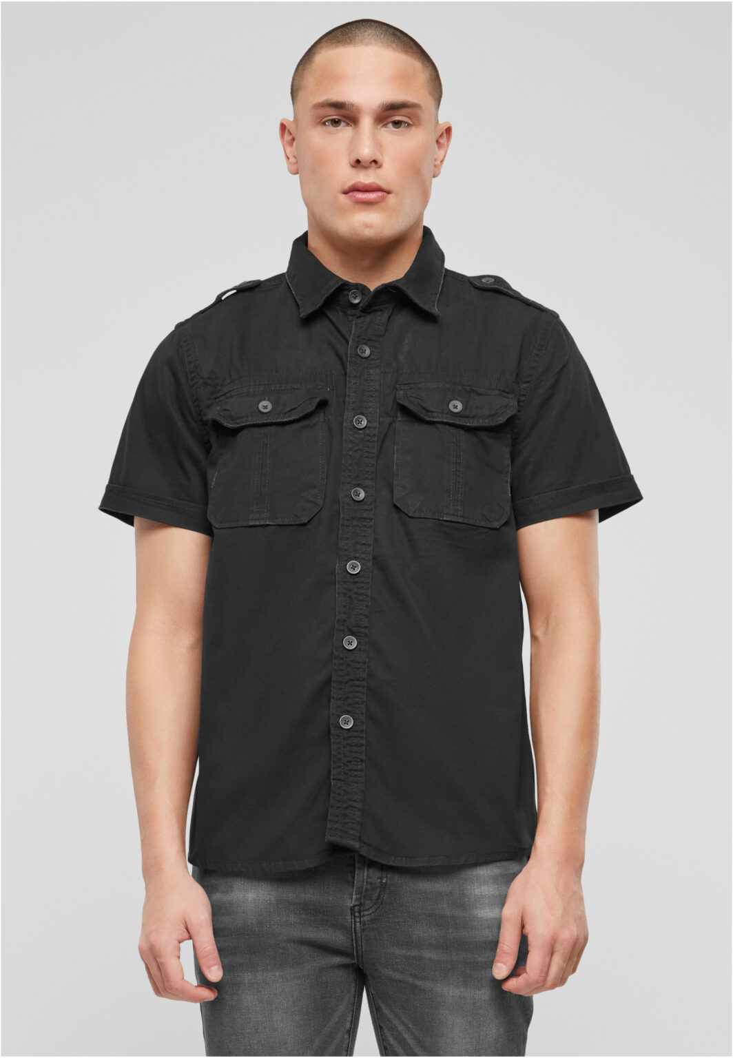 Vintage shirt with short sleeves
