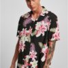 Viscose AOP Resort Shirt darkjungle