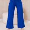 Viscose wide trousers cornflower