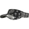 Visor Bandana Print black