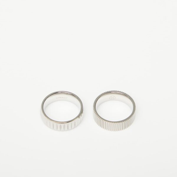 Vitaly Barrel Rings Silver 9-alacsony-ár