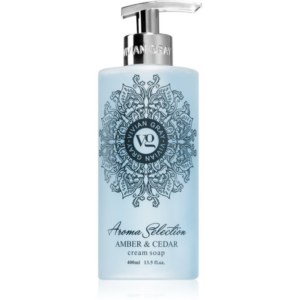 Vivian Gray Aroma Selection Amber & Cedar krémes folyékony szappan 400 ml-Eredeti