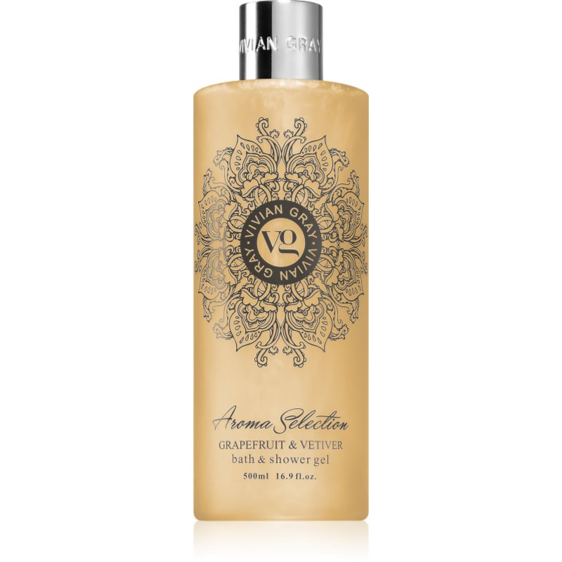 Vivian Gray Aroma Selection Grapefruit & Vetiver tusoló- és fürdőgél 500 ml-Eredeti