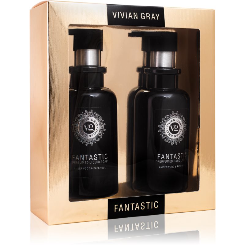 Vivian Gray Fantastic Amberwood & Patchouli ajándékszett kézre-ár