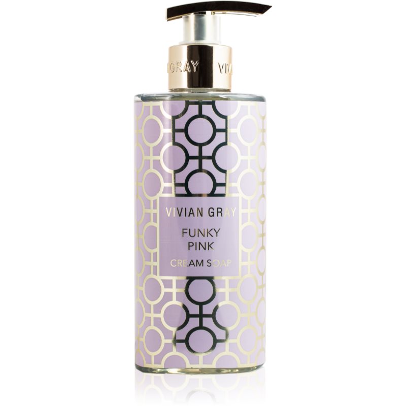 Vivian Gray Funky Pink Vanilla & Patchouli folyékony szappan kézre illatosított 400 ml