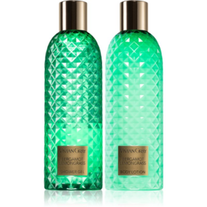 Vivian Gray Gemstone Bergamot & Lemongras ajándékszett testre 2x300 ml-Ár