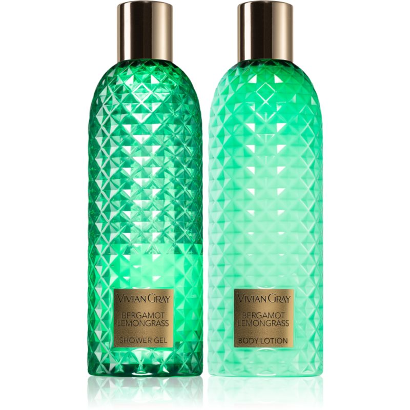 Vivian Gray Gemstone Bergamot & Lemongras ajándékszett testre 2x300 ml-Ár
