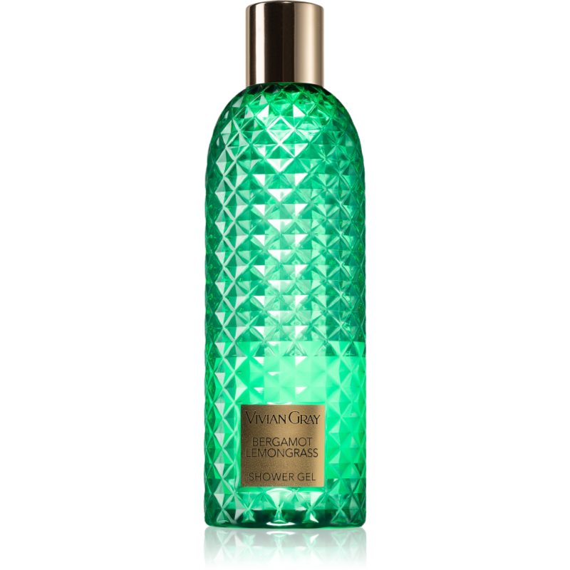 Vivian Gray Gemstone Bergamot & Lemongras felfrissítő tusfürdő gél 300 ml-Ár