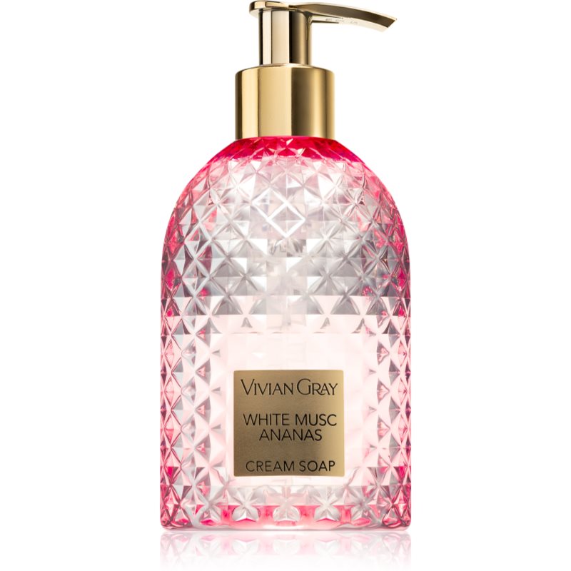 Vivian Gray Gemstone White Musc & Ananas krémes szappan 300 ml-Ár