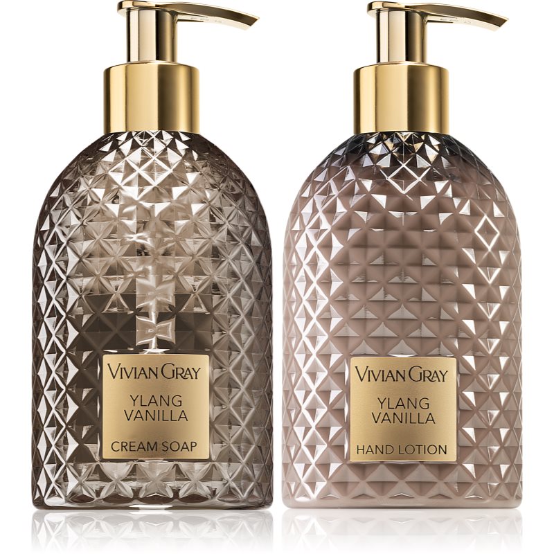 Vivian Gray Gemstone Ylang & Vanilla ajándékszett hidratáló hatással-Ár