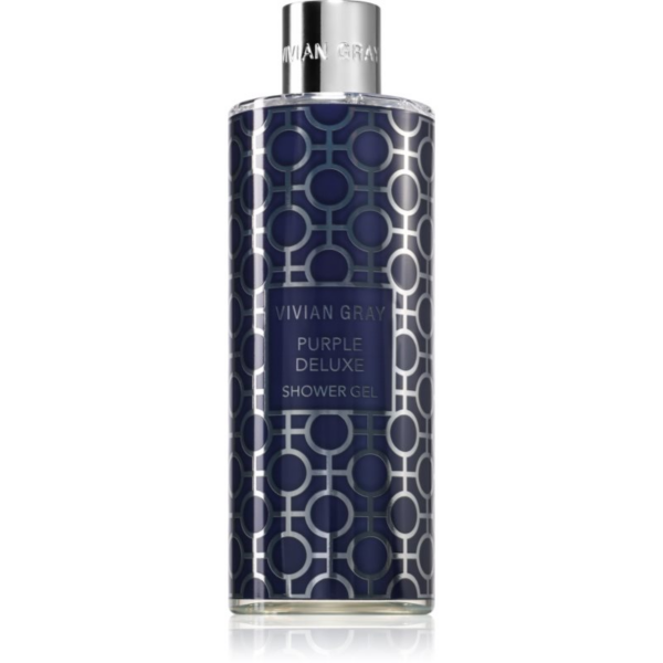 Vivian Gray Purple Deluxe Jasmine & Patchouli fényűző tusfürdő gél illatosított 500 ml-ár