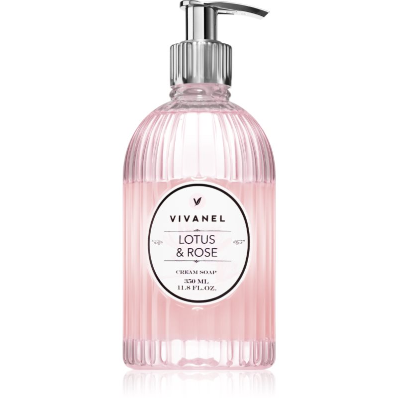 Vivian Gray Vivanel Lotus&Rose krémes folyékony szappan 350 ml-Eredeti