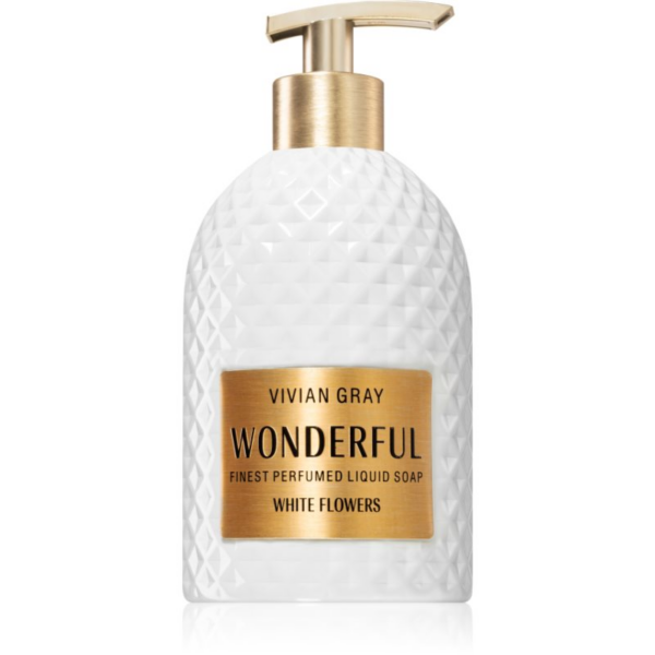 Vivian Gray Wonderful White Flowers fényűző folyékony szappan kézre 500 ml-Ár