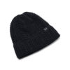 W Halftime Cable Knit Beanie-BLK