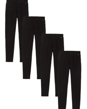 WE Fashion Leggings  rózsaszín / fekete-Hungary