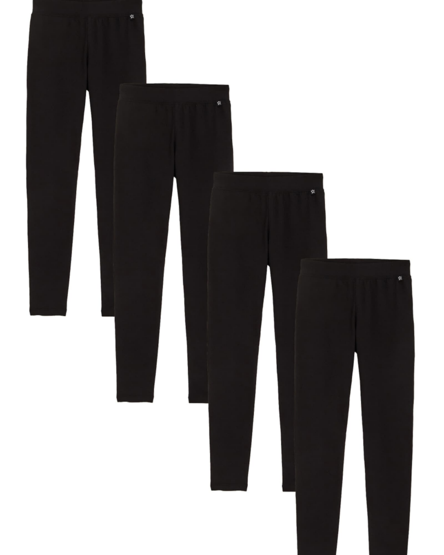 WE Fashion Leggings  rózsaszín / fekete-Hungary