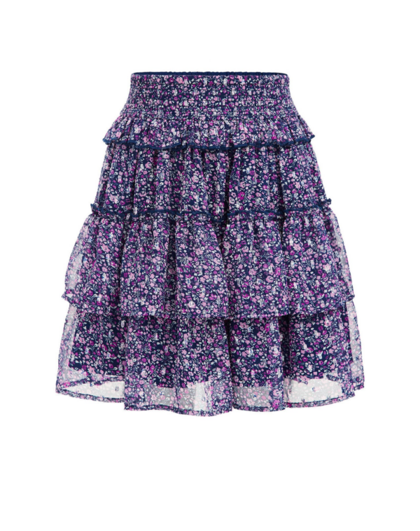 WE Fashion Szoknyák sötétkék / ciklámen / fukszia / fehér-Ár WE Fashion Szoknyák sötétkék / ciklámen / fukszia / fehér-Ár