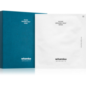 WHAMISA Algae Organic Kelp Mask mélyen regeneráló maszk tengeri moszattal 5 db