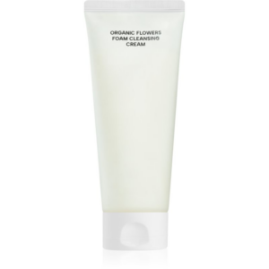 WHAMISA Organic Flowers Foam Cleansing Cream tisztító habzó krém mélytisztításhoz 150 ml