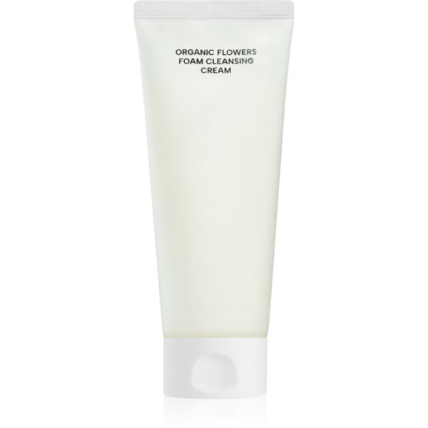 WHAMISA Organic Flowers Foam Cleansing Cream tisztító habzó krém mélytisztításhoz 150 ml