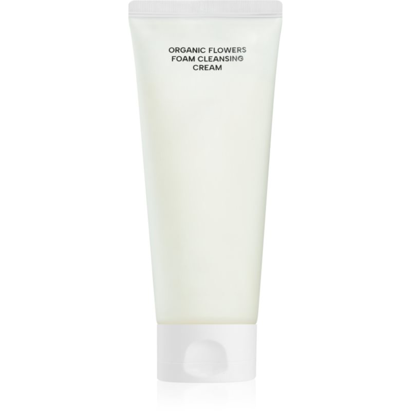WHAMISA Organic Flowers Foam Cleansing Cream tisztító habzó krém mélytisztításhoz 150 ml