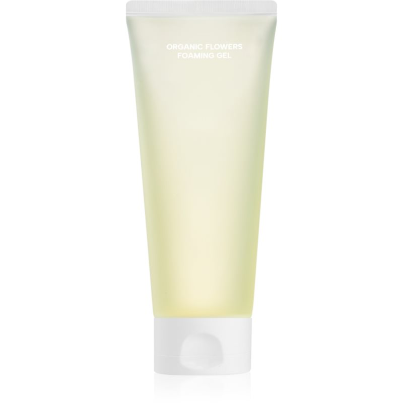 WHAMISA Organic Flowers Foaming Gel nyugtató és tisztító géles hab 150 ml