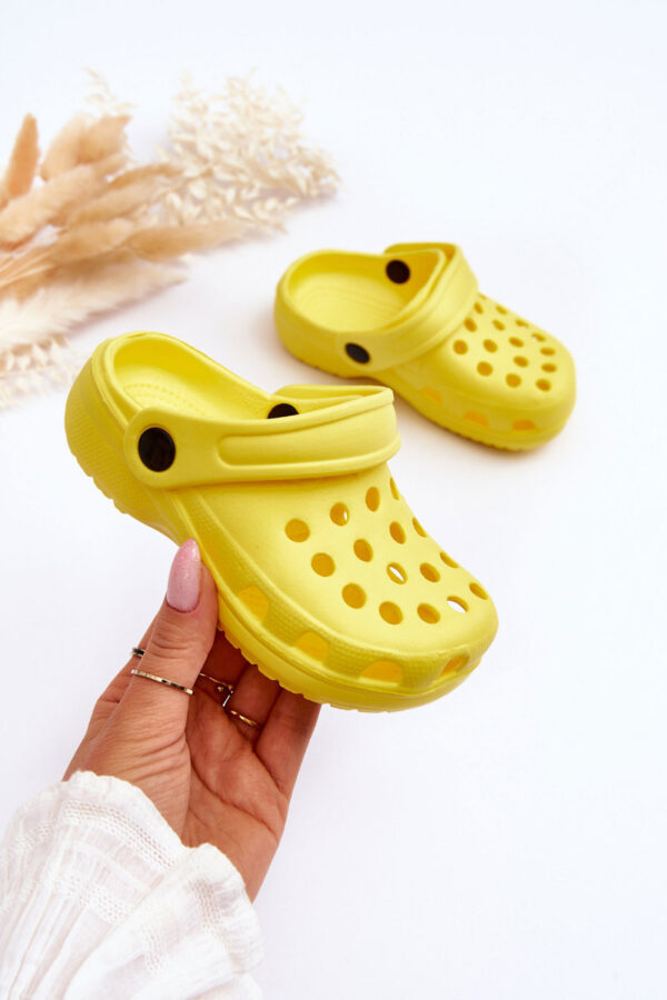 WJ1 Baby Foam Slides Yellow Percy